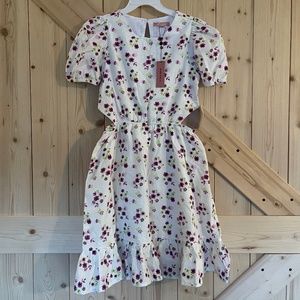 BCBG Girls Floral Cutout Dress NWT Size 12